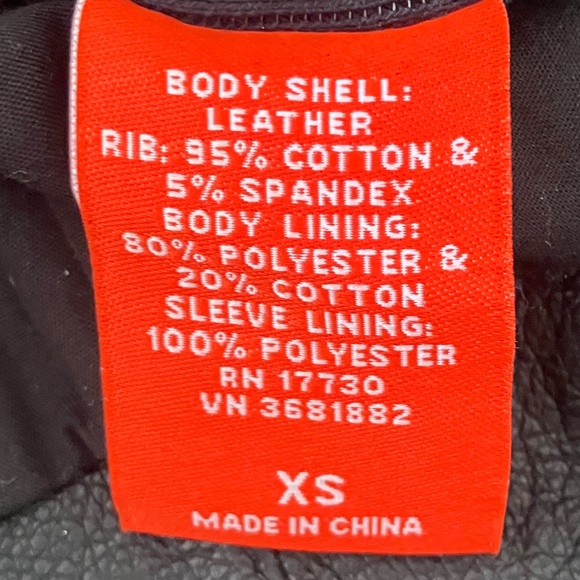 Kirna Zabête for Target Black Leather Motorcycle Jacket XS NWT - Picture 8 of 11